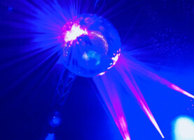Enormous Mirror Ball william bartholomew party organising disco ball perfect party